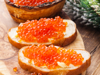 Вегетарианская красная икра