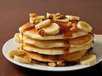 Банановые панкейки