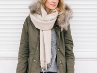 Как носить парку зимой: лучшие образы