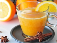 Горячий апельсиновый напиток