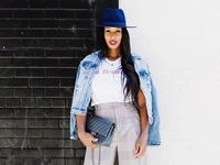 С чем носить широкие штаны: лучшие образы на каждый день