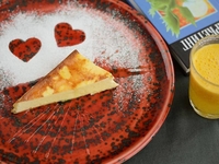 Творожная запеканка ко Дню влюбленных