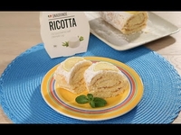 Лимонный рулет с рикоттой