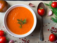 Дерзко: апельсиново-томатный суп