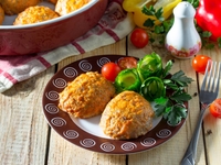 Постное меню: зразы с кислой капустой