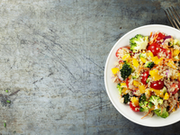 Диетические рецепты для похудения: салат с киноа