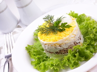 Вместо суши: японский салат с васаби