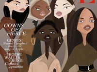 Иллюстрация украинца украсила обложку британского Vogue