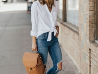 С чем носить рюкзак: модные образы на каждый день