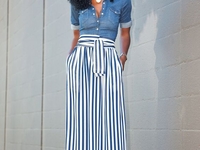 Что носить летом: брюки-палаццо