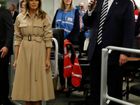 Мелания Трамп впервые появилась на публике после операции