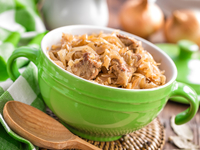 Галицкий бигус из свежей капусты со свининой: пошаговый рецепт