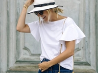 Как носить белую блузу летом: 15 стильных примеров на каждый день