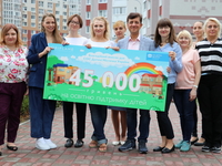«Орифлейм Украина» в рамках интернет-кампаний #красабезвіку и #моїчудовізміни обеспечила создание сенсорной комнаты для детей