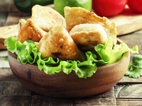 Жареные бездрожжевые пирожки с капустой: вкусный рецепт