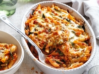 Небанальный рецепт: запеченная паста с тыквой