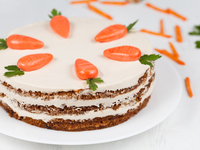 Пошаговая инструкция: морковный торт с апельсиновым кремом