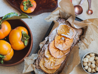 Кекс с хурмой: рецепт простой выпечки