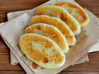 Как у бабушки: жареные пирожки с ливером