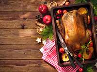 Как приготовить утку фаршированную яблоками и апельсинами