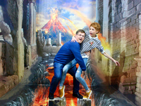 Вице-премьер Розенко катается в метро с Еленой-Кристиной Лебедь: фотофакт