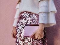 В чем встретить Новый год 2019: Юбка-глиттер