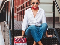 Как стильно носить белую рубашку в 2019: Модные луки