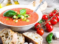 Постное меню: классический суп гаспачо