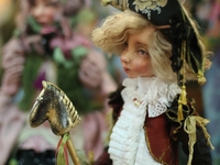 В Киеве прошел XIX Международный салон авторской куклы и Тедди "Модна лялька" - фото