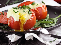 Кухни мира: помидоры по-французски с сыром