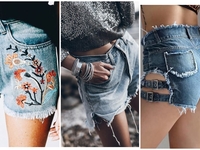 Модный кастомайзинг: Джинсы превращаются в супертрендовые шорты