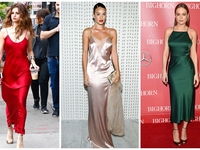 “Бельевая” комбинация: ТОП-7 лучших выходов звезд в самом модном платье сезона