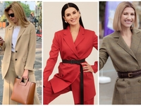 Офисный дресс-код: ТОП-7 луков украинских звезд, в которых можно смело идти на работу