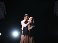 Александр Прохоров и Анна Ризатдинова стали лидерами первого эфира "Танці з зірками"