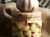 Консервированный чеснок на зиму: рецепт заготовки