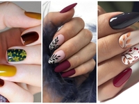 Осенний этюд: ТОП-10 самых красивых вариантов маникюра с нейл-артом