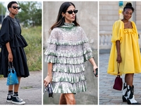 Объем и пышность: ТОП-6 способов, как носить самое модное платье осени 2019