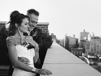 Джеффри Дин Морган и Хилари Бертон поженились: первые фото со свадьбы