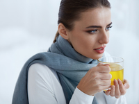 Какой чай пить при простуде