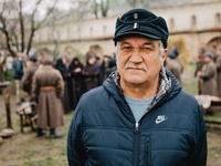 Василий Шкляр озвучил фильм "Черный ворон", снятый по мотивам его романа
