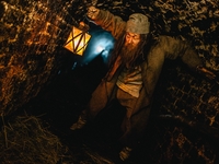 Сергей Бабкин превратился до неузнаваемости ради роли в фильме "Черный ворон"