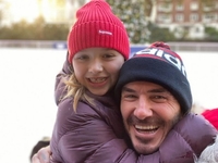 Дэвид Бэкхем умилил фолловеров фото с дочерью