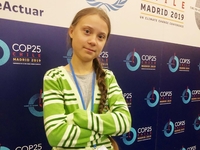 16-летняя Грета Тунберг признана человеком 2019 года по версии Time