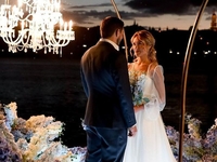 Квиткова и Добрынин признались, сколько потратили на свадьбу на берегу Днепра