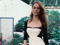 Ольга Фреймут редкие фото с дочерью Евдокией и сыном Валерием