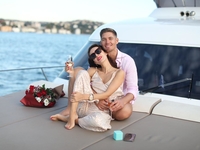 Остапчук сделал предложение Горняк через год после знакомства (фото)