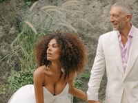 Тина Кунаки показала редкие фото со свадьбы с Венсаном Касселем