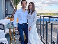 Екатерина Кухар трогательно поздравила мужа с годовщиной свадьбы