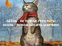 "Не кисни!": Смешные картинки про осеннюю хандру