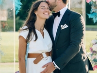 Беременная Кристина Решетник поделилась милым фото с мужем